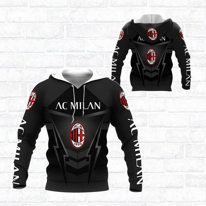 3D ALL OVER PRINTED AC MILAN PVT -HL SHIRTS VER 5