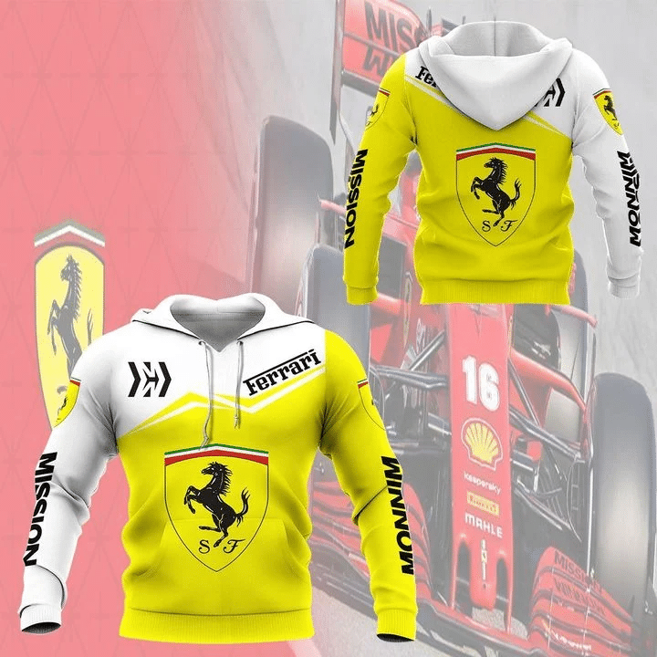 Ferrari Polo Shirt 3D Printed Ver 8