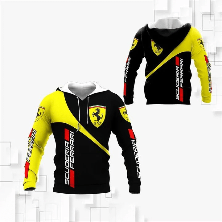 Ferrari Polo Shirt 3D Printed Ver 8