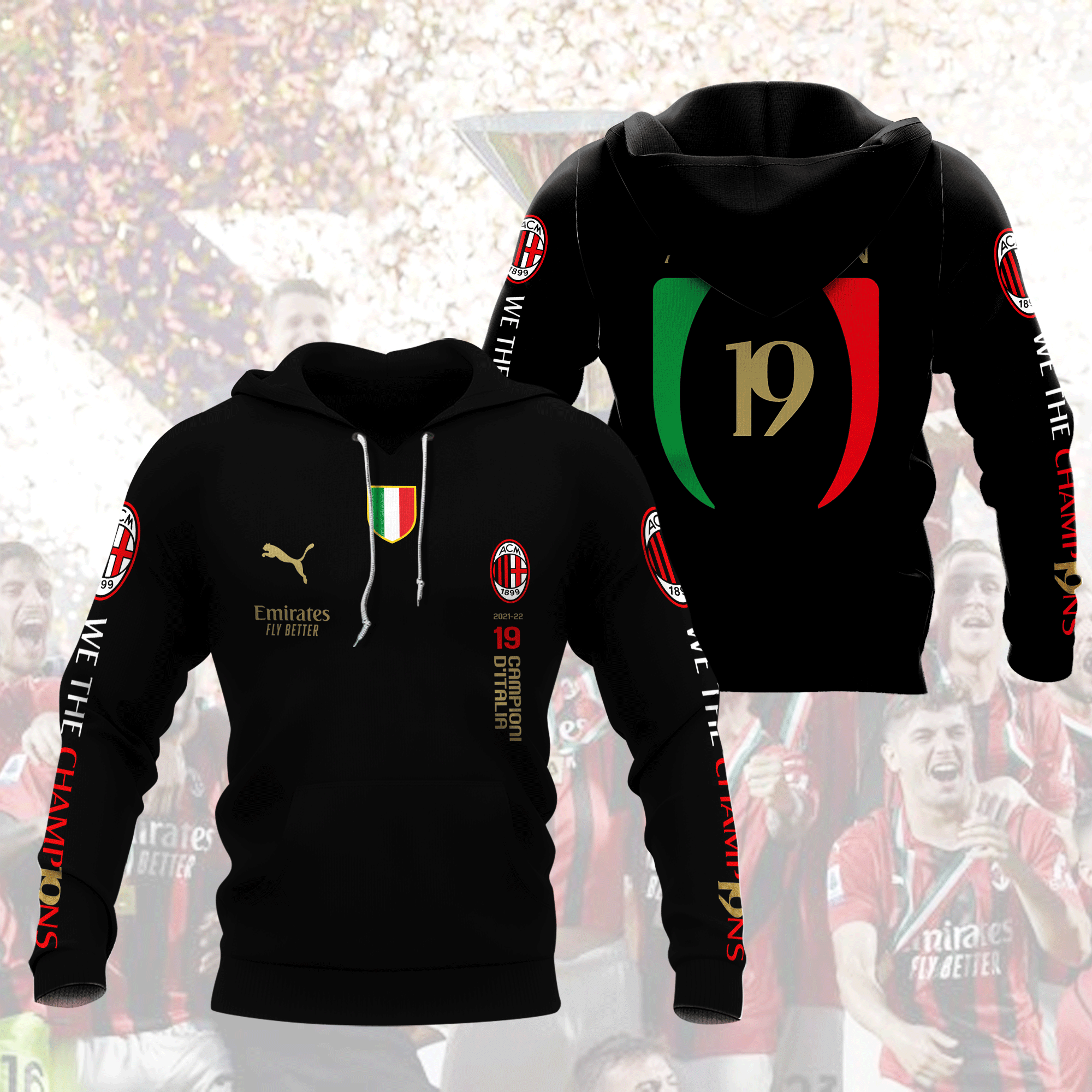 AC MILAN CHAMPION SHIRTS VER 2