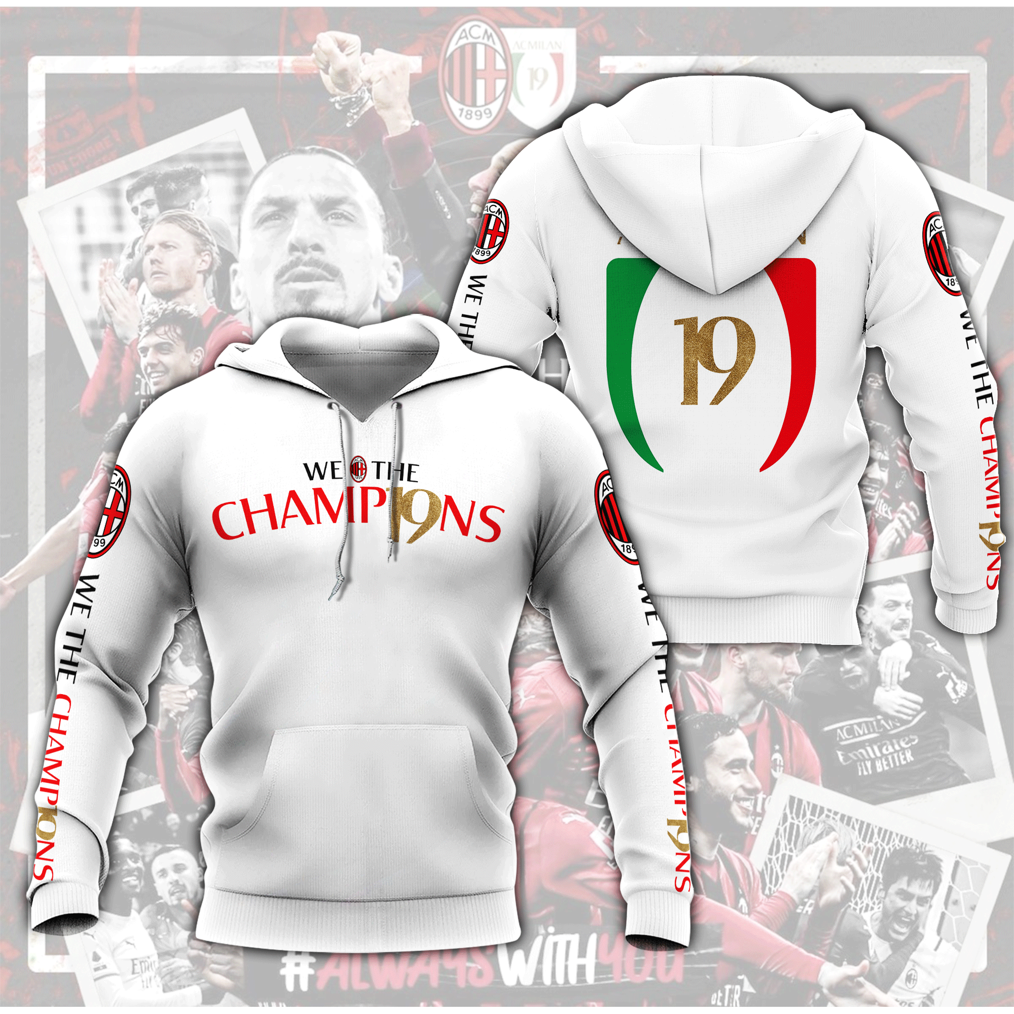 AC MILAN CHAMPION SHIRTS VER 4