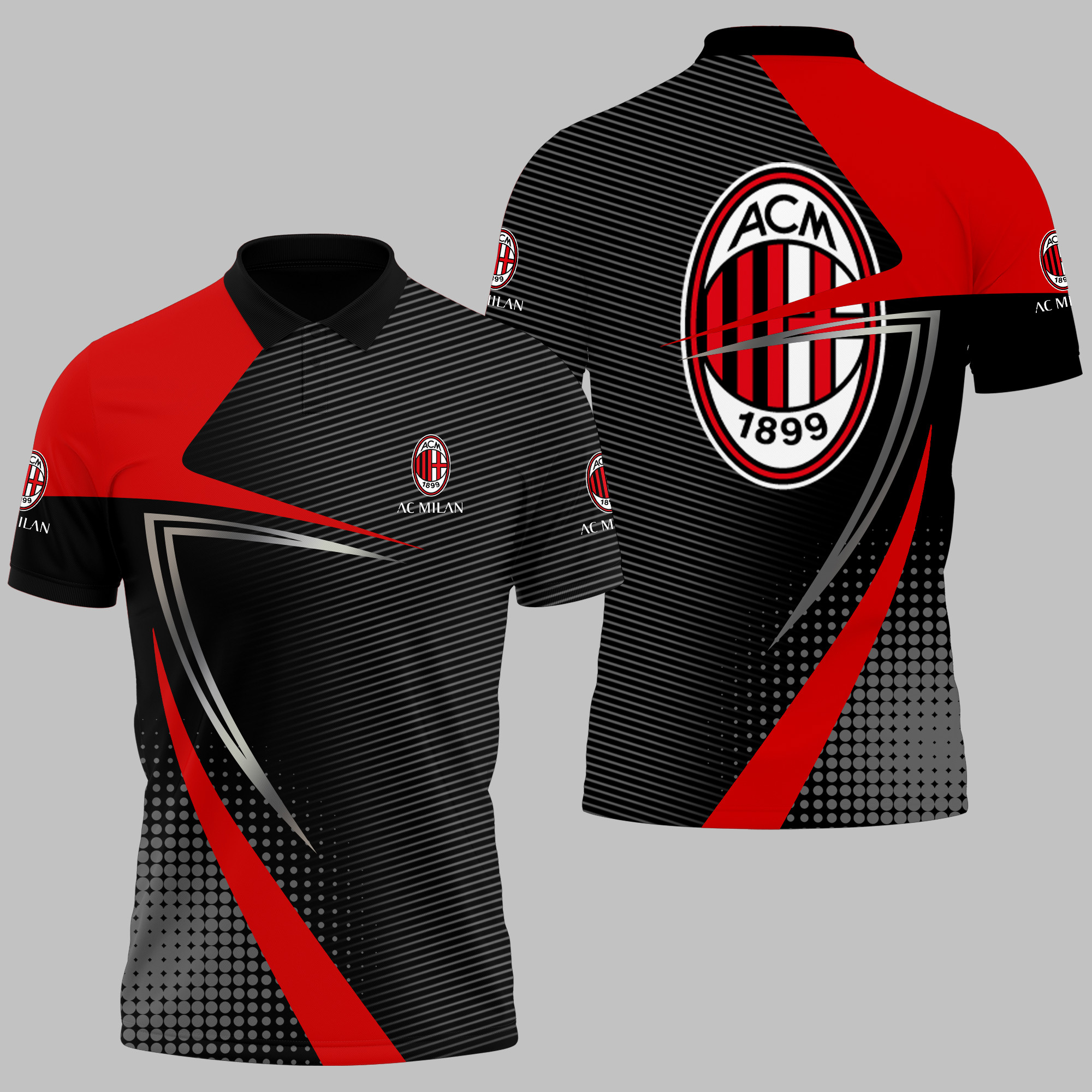 AC MILAN Polo Shirt Ver X23