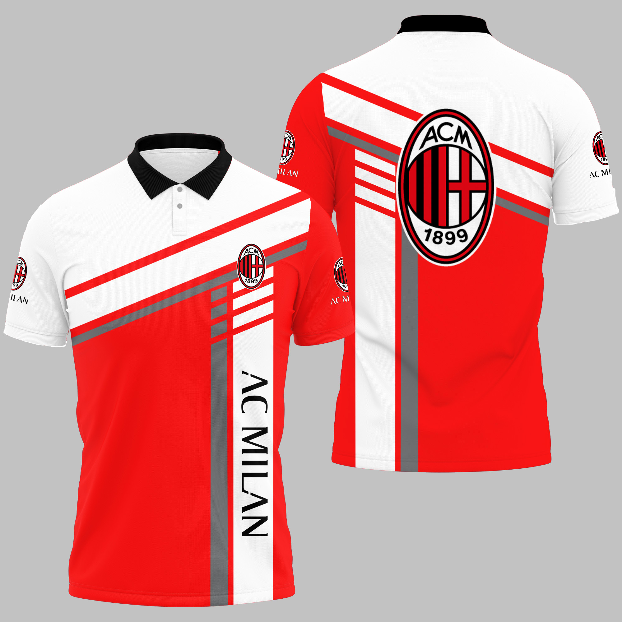 AC MILAN Polo Shirt Ver X24