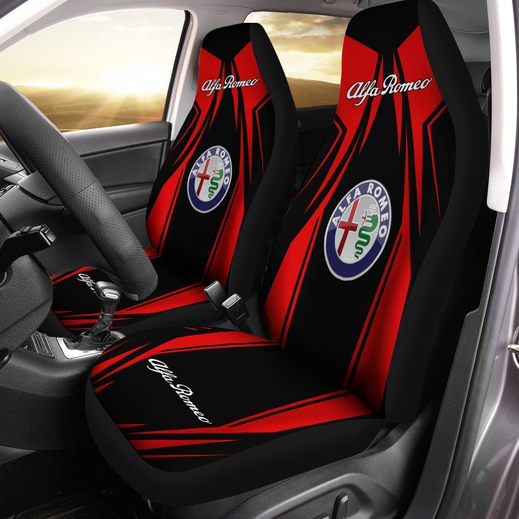 Alfa Romeo Car Seat Cover (Set Of 2) Ver 4