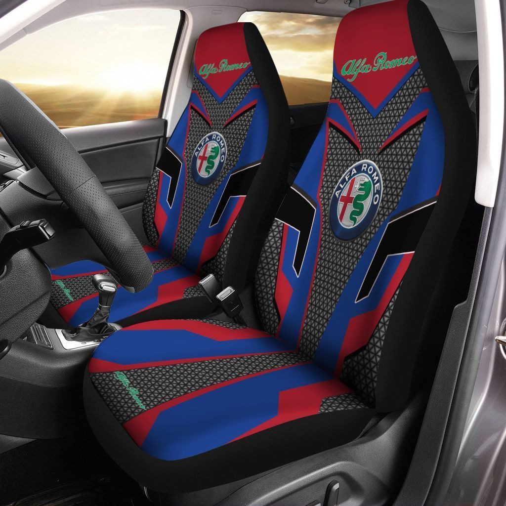 Alfa Romeo Car Seat Cover (Set Of 2) Ver 6