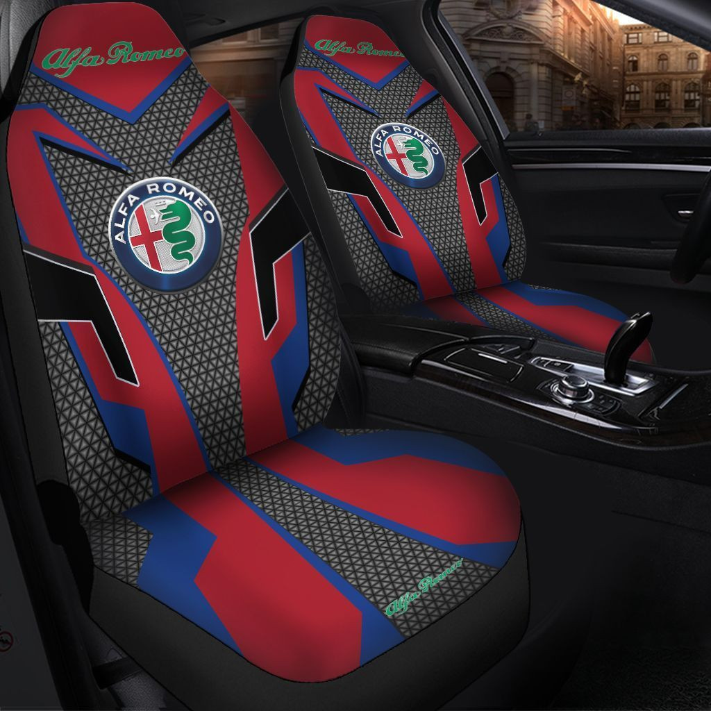 Alfa Romeo Car Seat Cover (Set Of 2) Ver 7