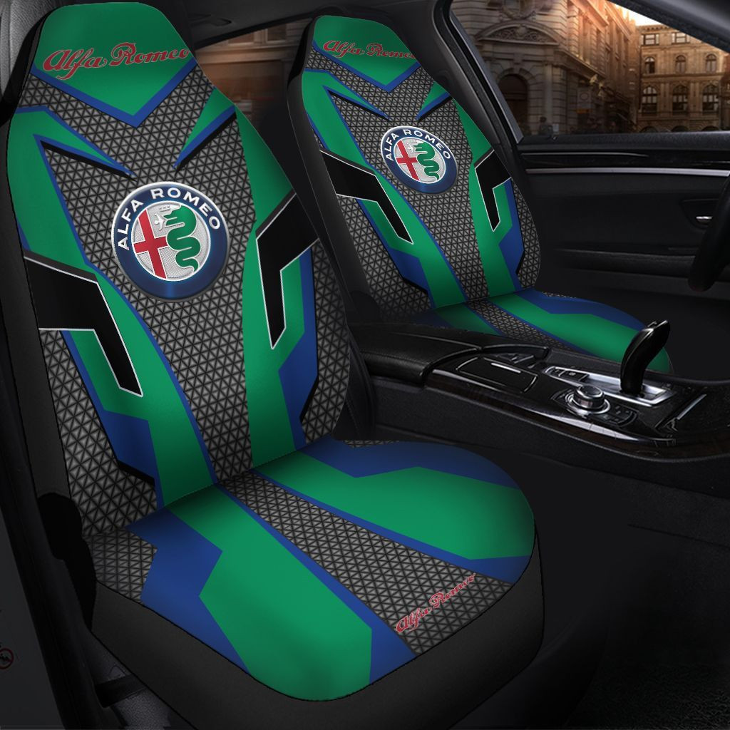 Alfa Romeo Car Seat Cover (Set Of 2) Ver 8