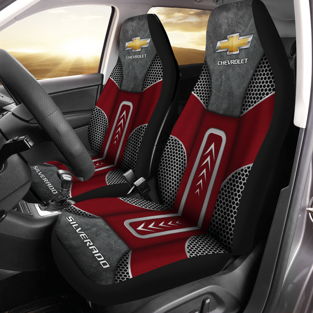 CHEVROLET SILVERADO CAR SEAT COVER (SET OF 2)