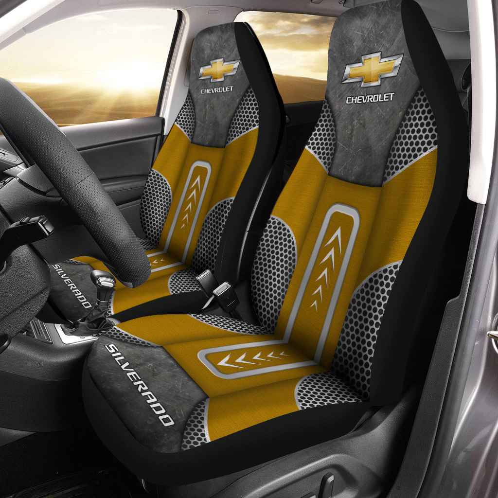 CHEVROLET SILVERADO CAR SEAT COVER (SET OF 2)