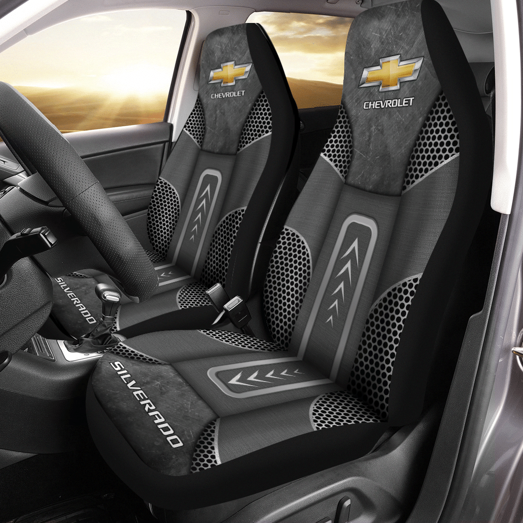 CHEVROLET SILVERADO CAR SEAT COVER (SET OF 2)