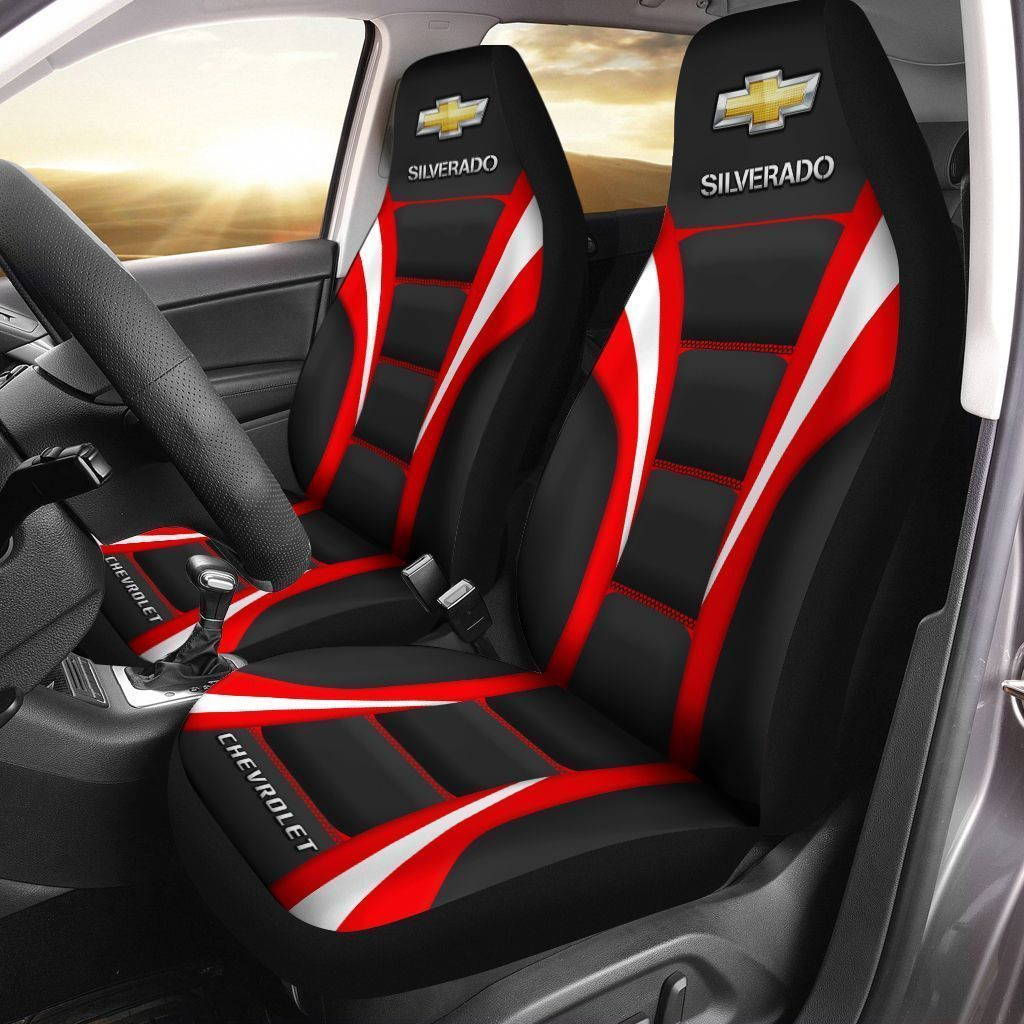 CHEVROLET SILVERADO CAR SEAT COVERS VER 18 (SET OF 2)