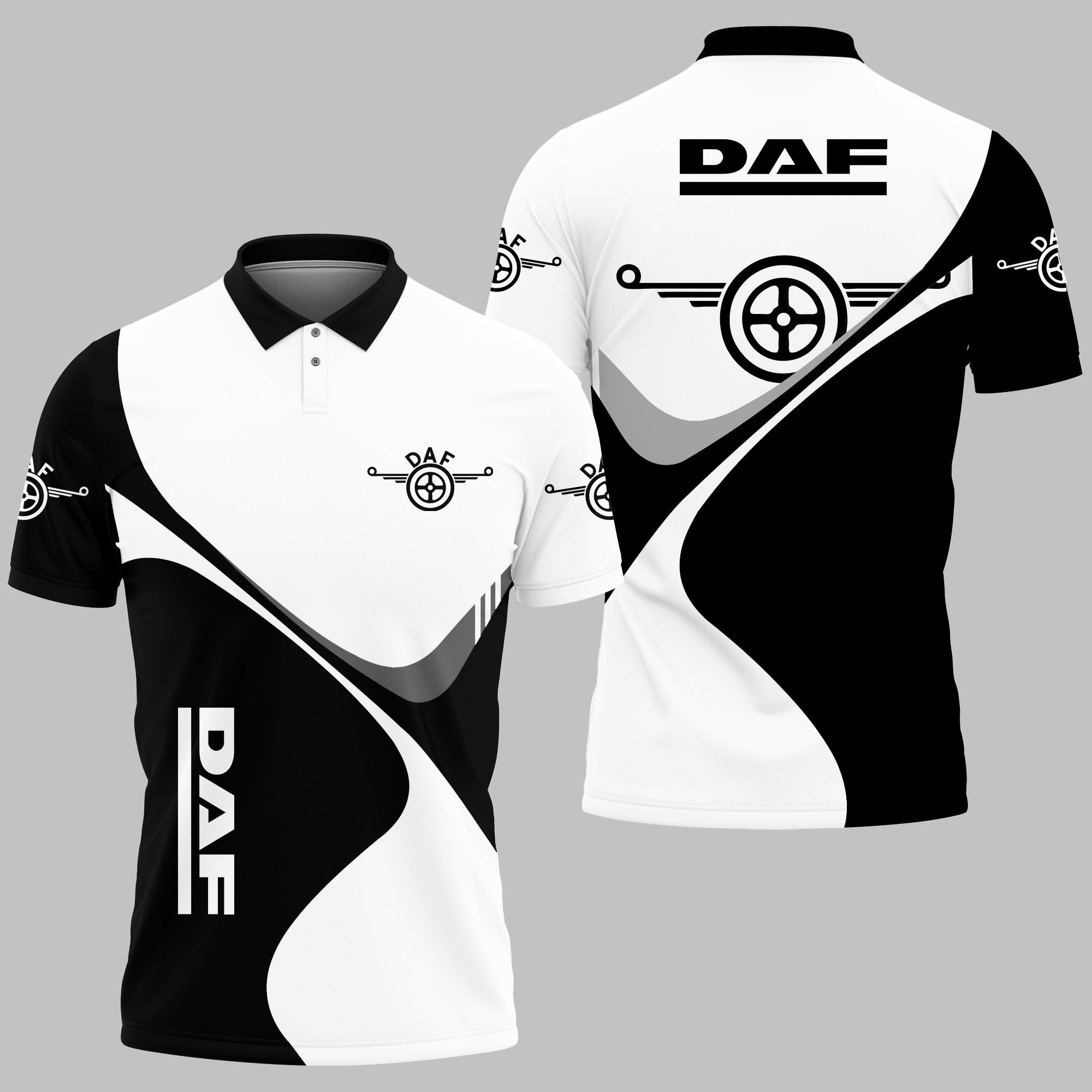 DAF TRUCKS POLO SHIRT V01