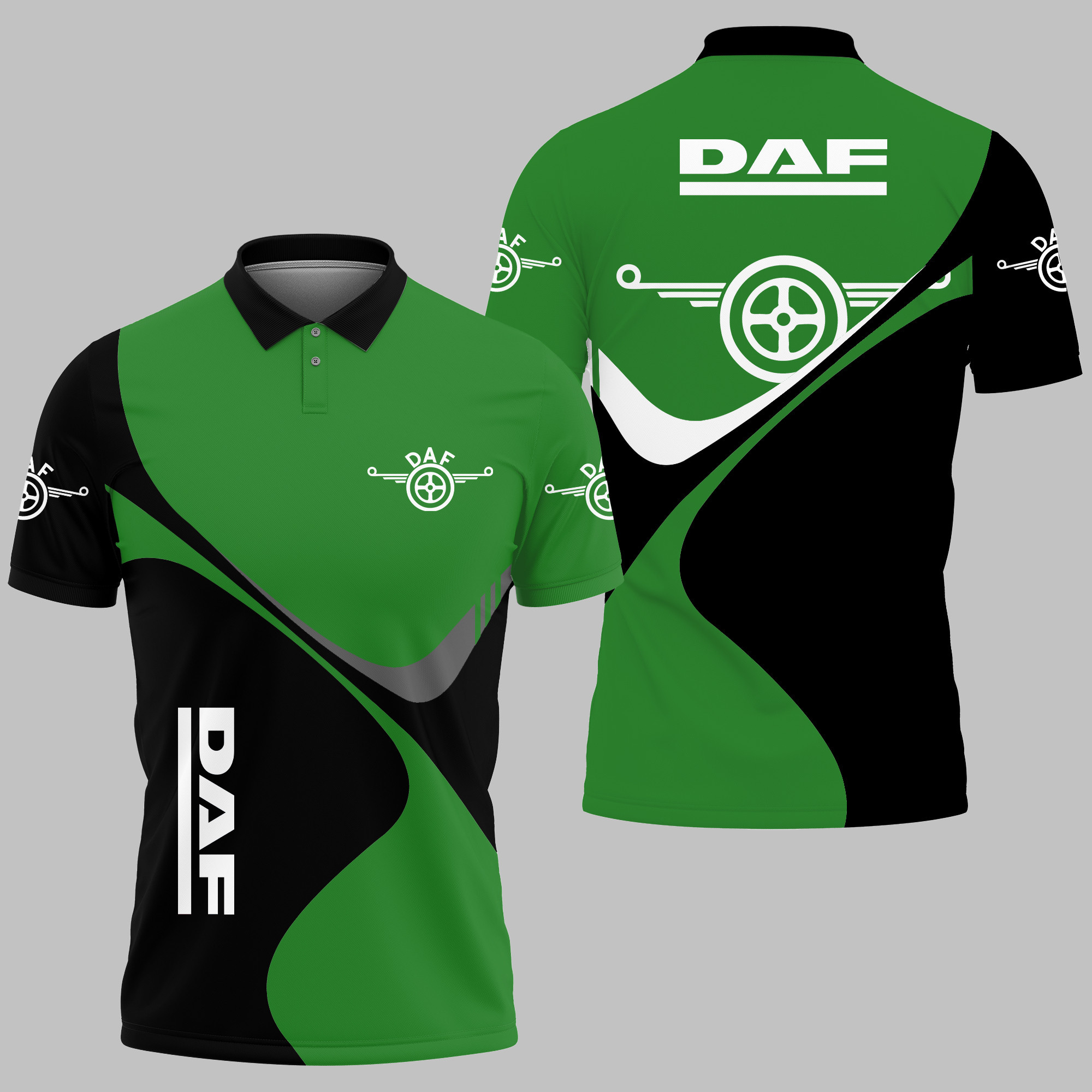 DAF TRUCKS POLO SHIRT V07