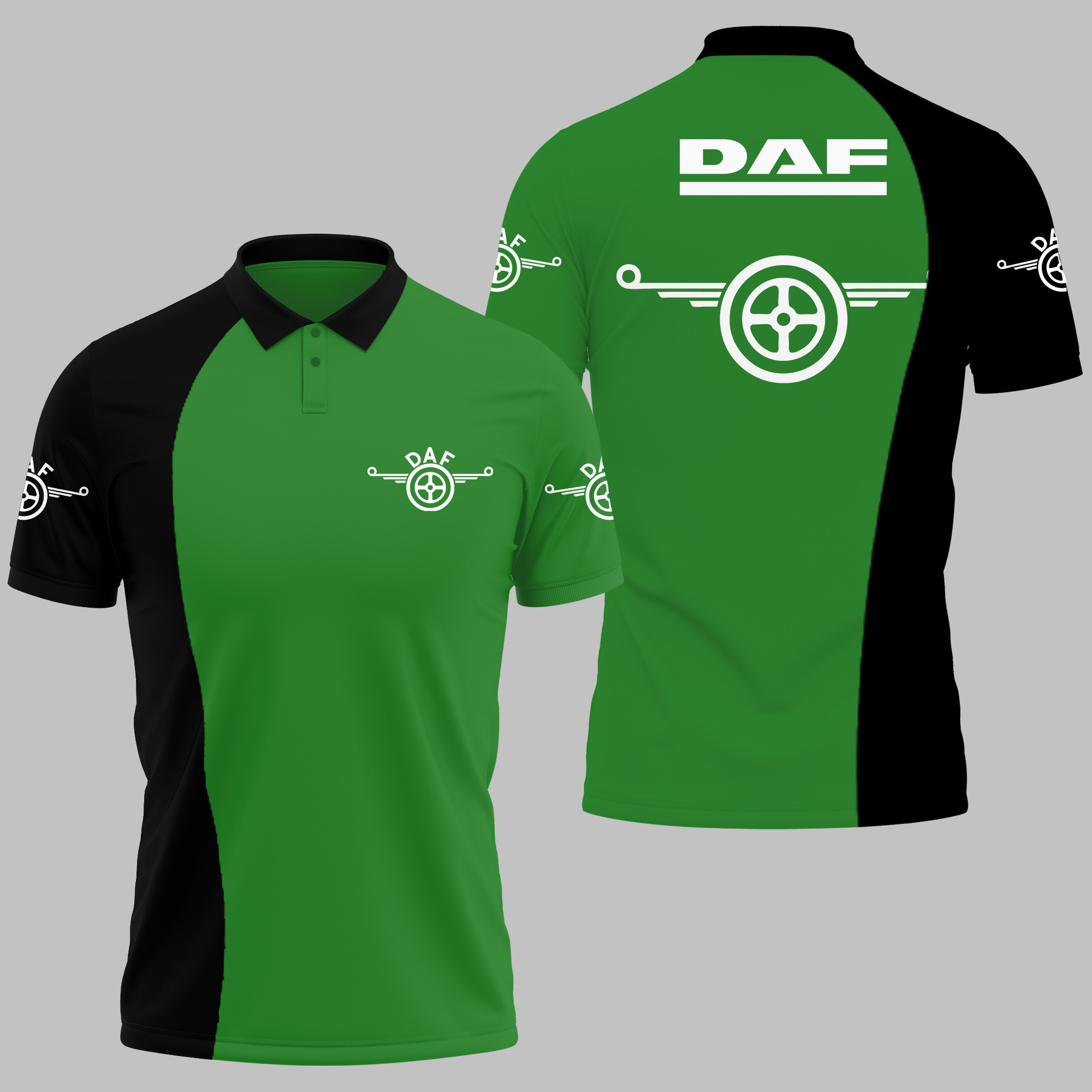 DAF TRUCKS POLO SHIRT V08