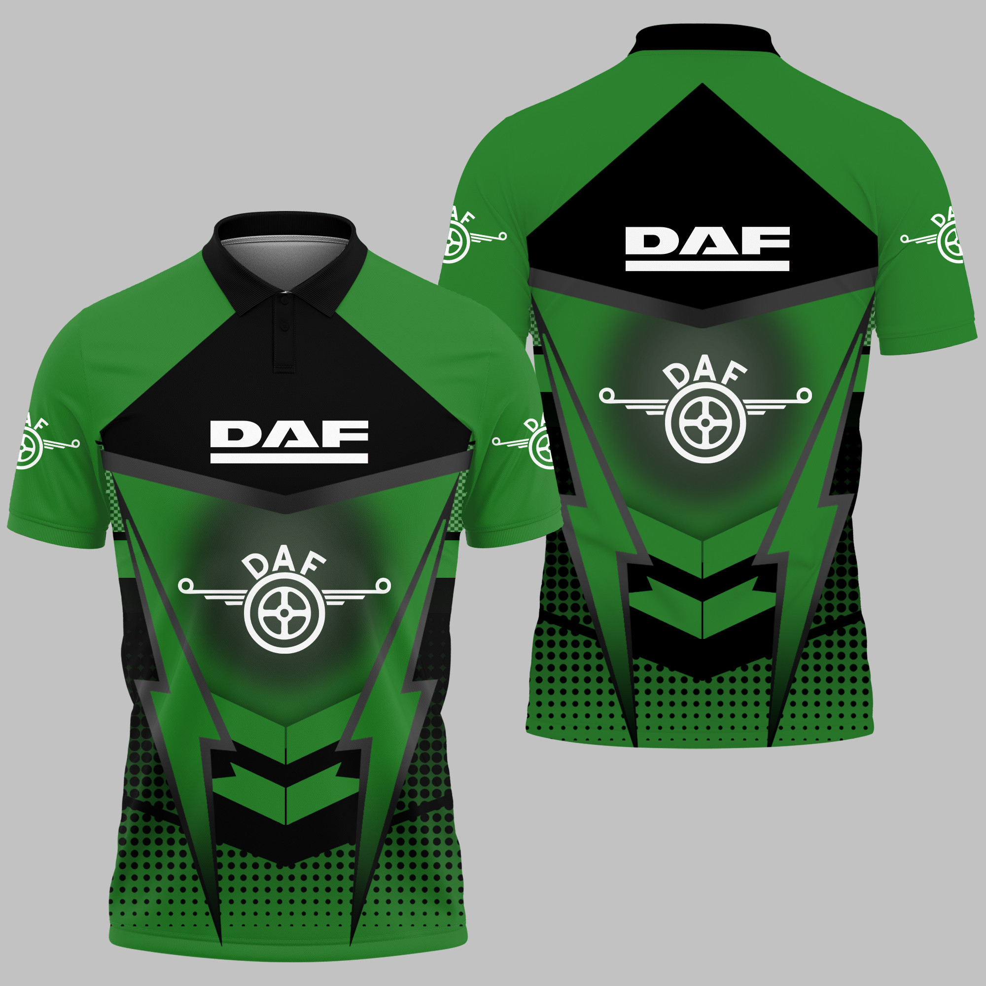 DAF TRUCKS POLO SHIRT V11