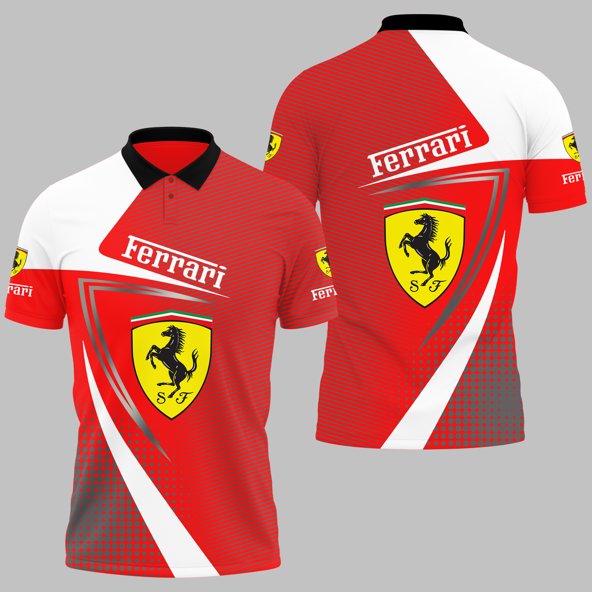 Ferrari Polo Shirt 7 Colors Ver X7