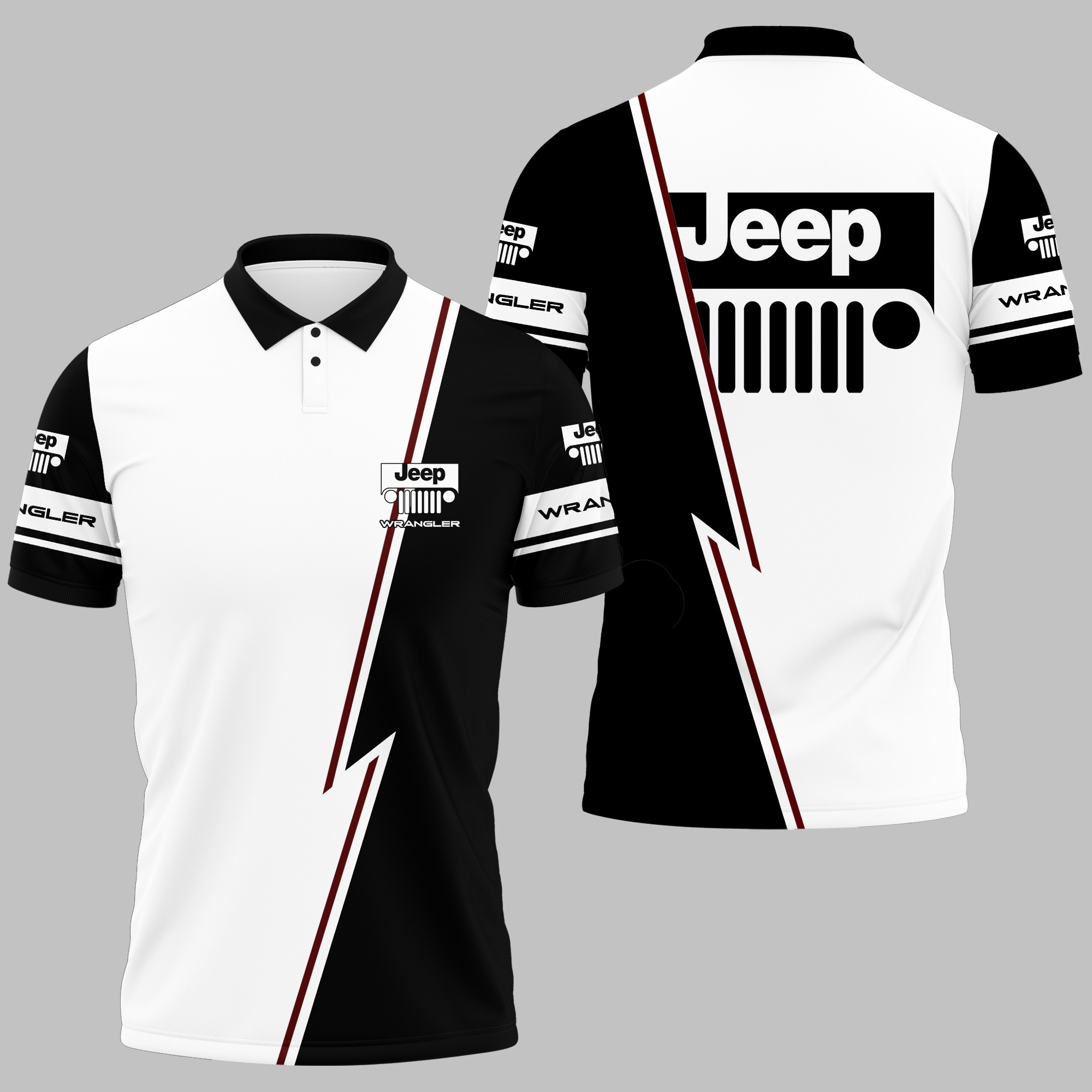 JEEP WRANGLER Polo Shirt Ver 3