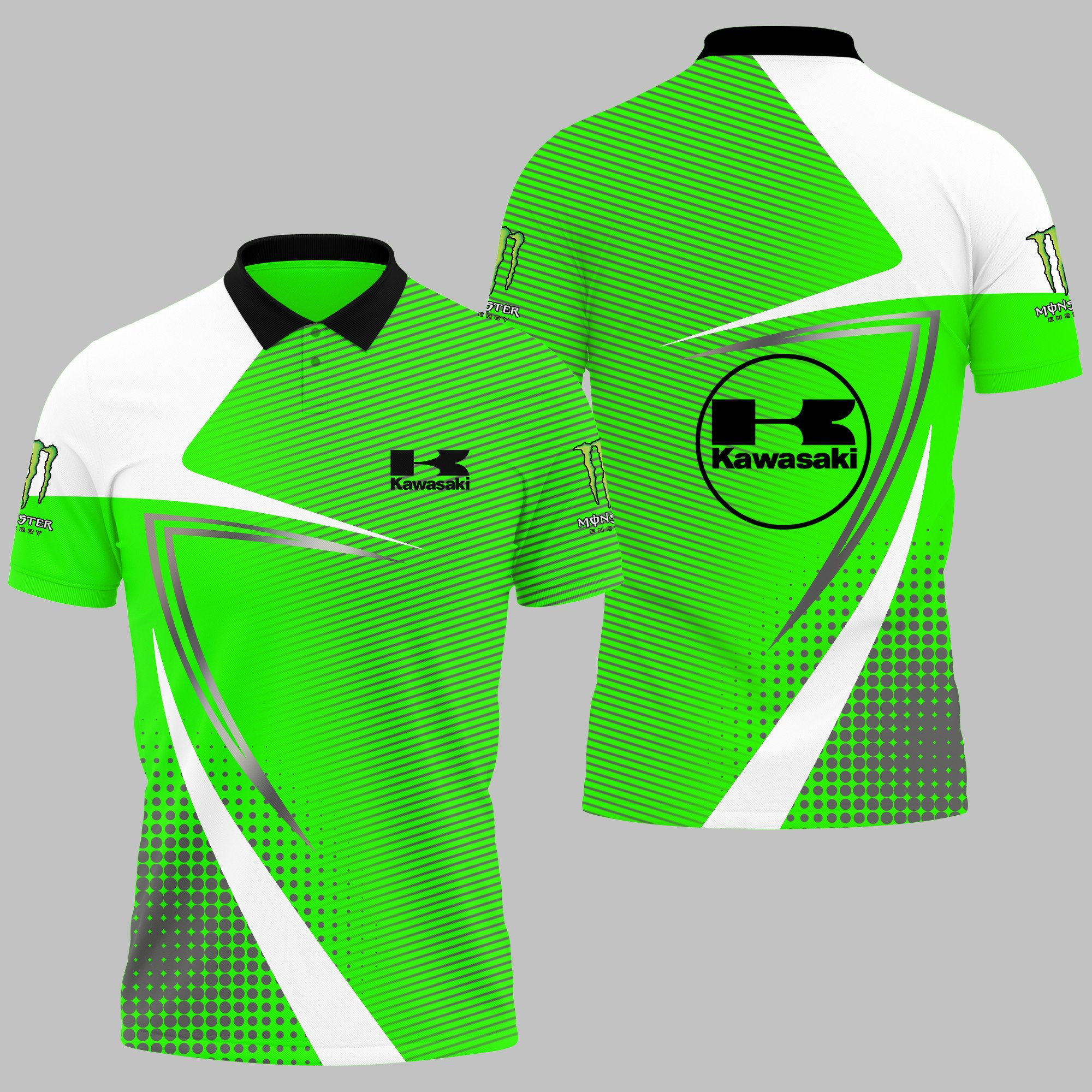 KAWASAKI Polo Shirt Ver 23