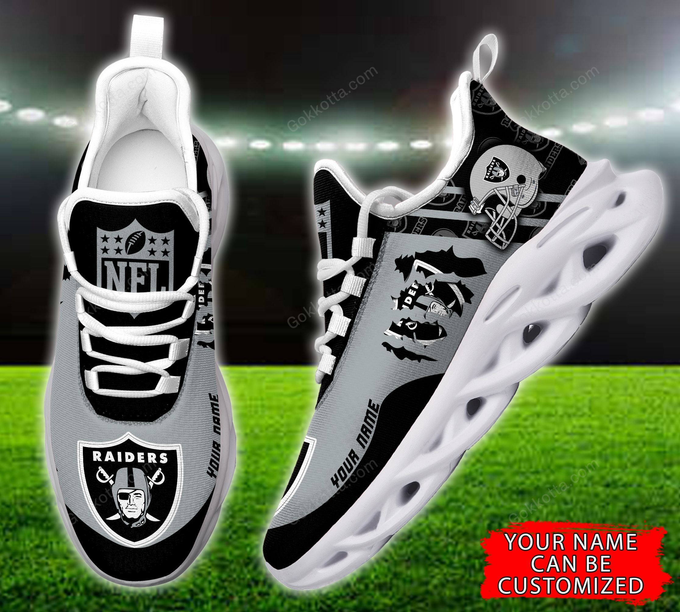 Kansas City Chiefs Personalized Max Soul Shoes THS21092903