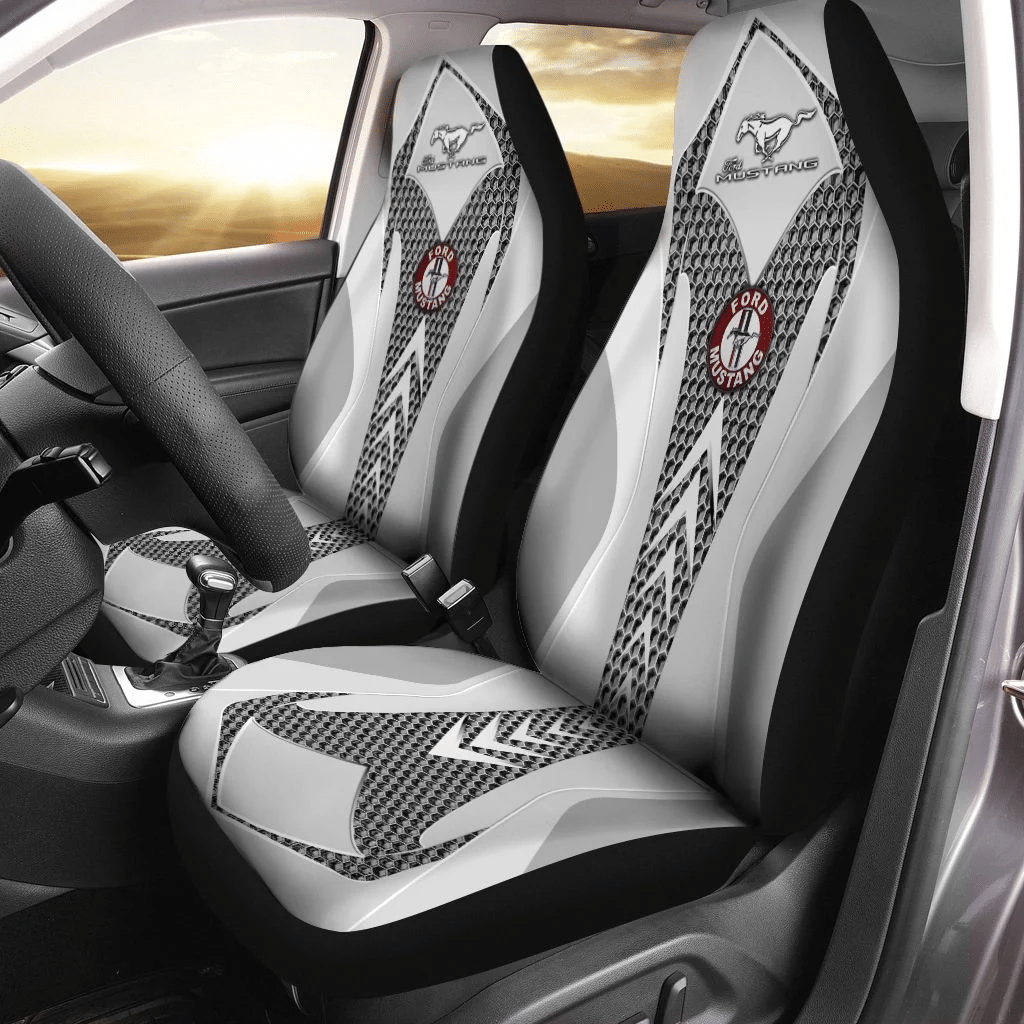 MUSTANG CAR SEAT COVERS (SET OF 2) VER 5