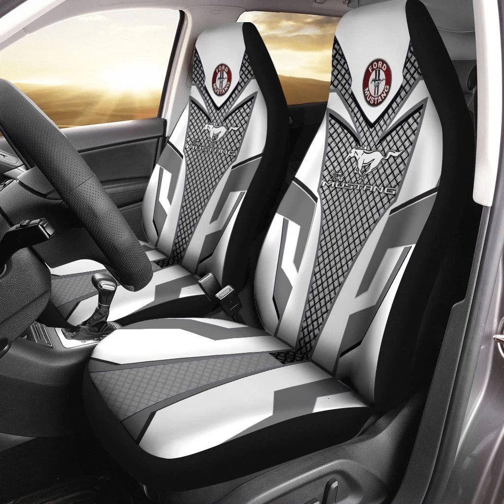 MUSTANG CAR SEAT COVERS (SET OF 2) VER 6