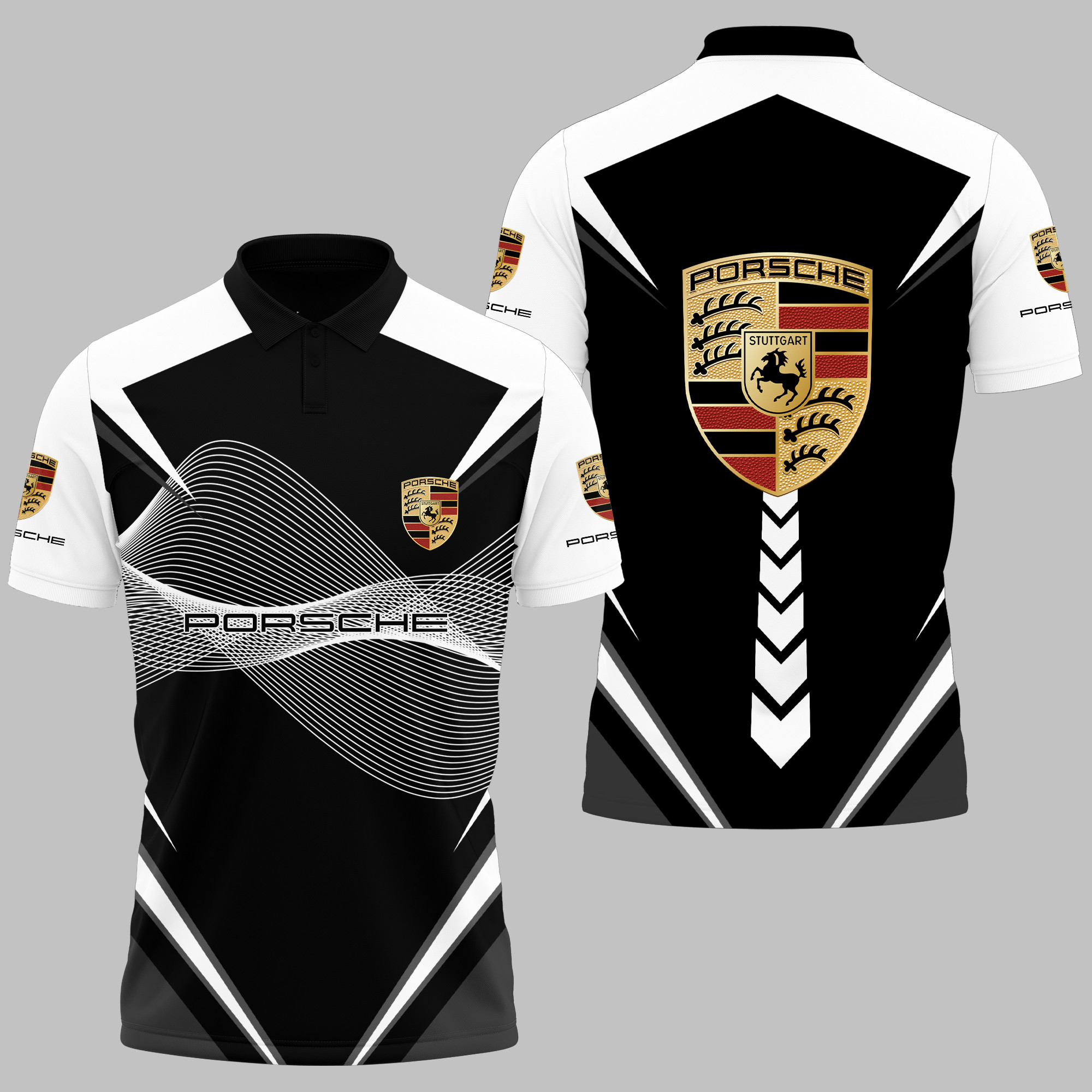 PORSCHE Polo Shirt Ver 10