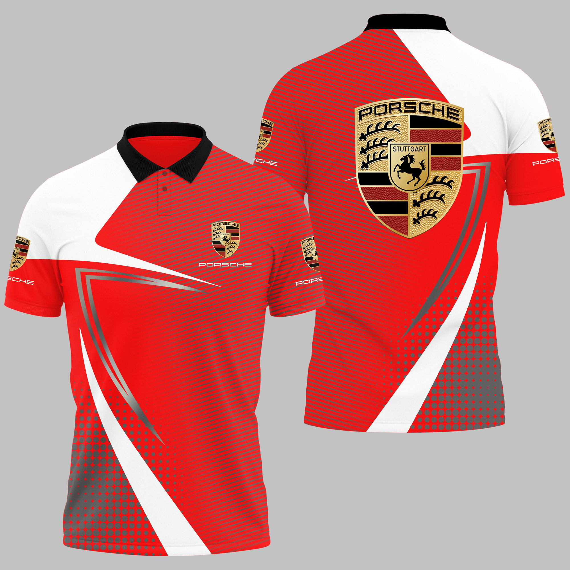 PORSCHE Polo Shirt Ver 23