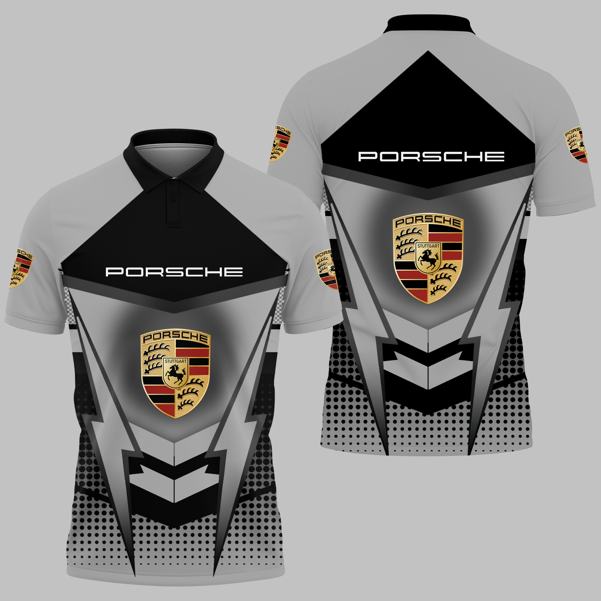 PORSCHE Polo Shirt Ver 9