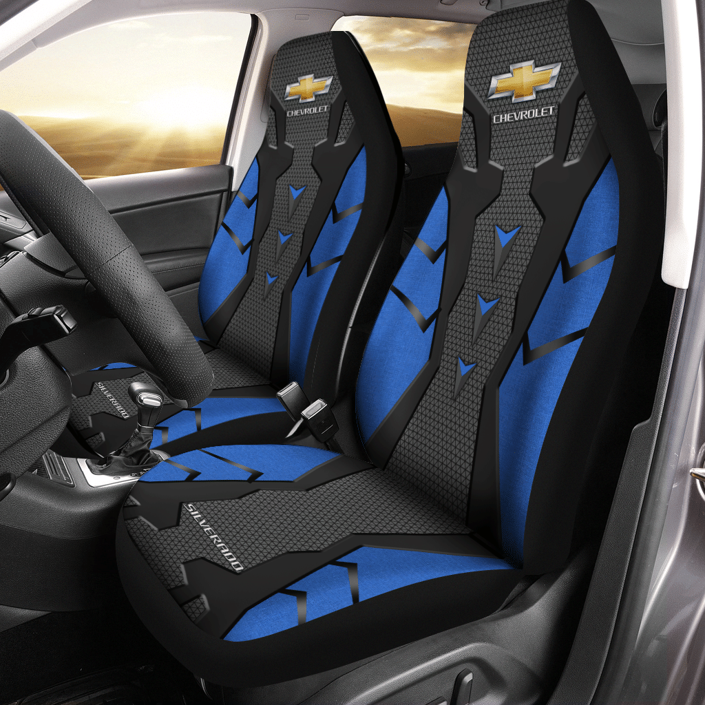 CHEVROLET SILVERADO CAR SEAT COVER (SET OF 2) VER 112