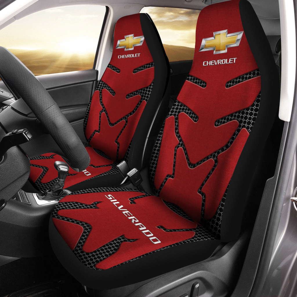 CHEVROLET SILVERADO CAR SEAT COVERS VER 34 (SET OF 2)